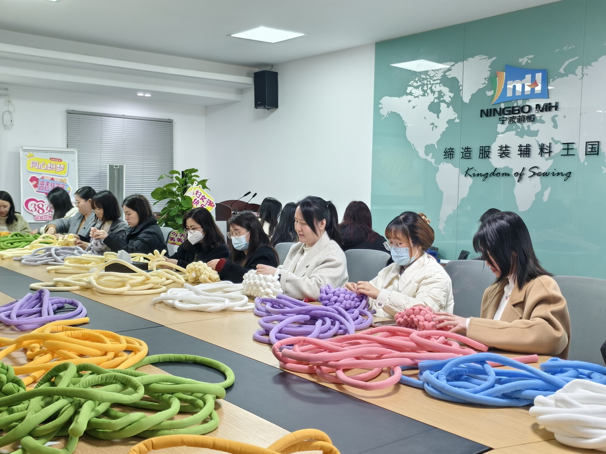 Womens Day Hand Knitting